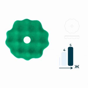 Круг полировальный 160/170 мм Жесткий GTT4259