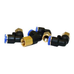 Фитинг угловой 6 мм, 1/4" ВР GTA YPLF06-02