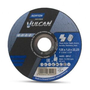 Отрезной круг Norton Vulcan 125х1,0х22,23 мм