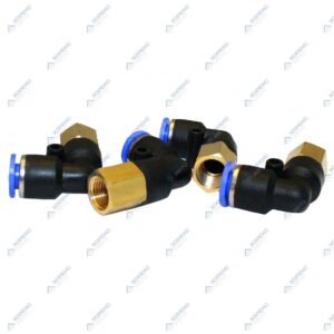 Фитинг угловой 8 мм, 1/4" ВР GTA YPLF08-02